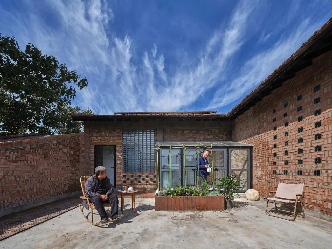BIM Architecture | Weinan Bayi Village Glass Brick House/Xi'an University of Architecture and Technology Design and Research Institute