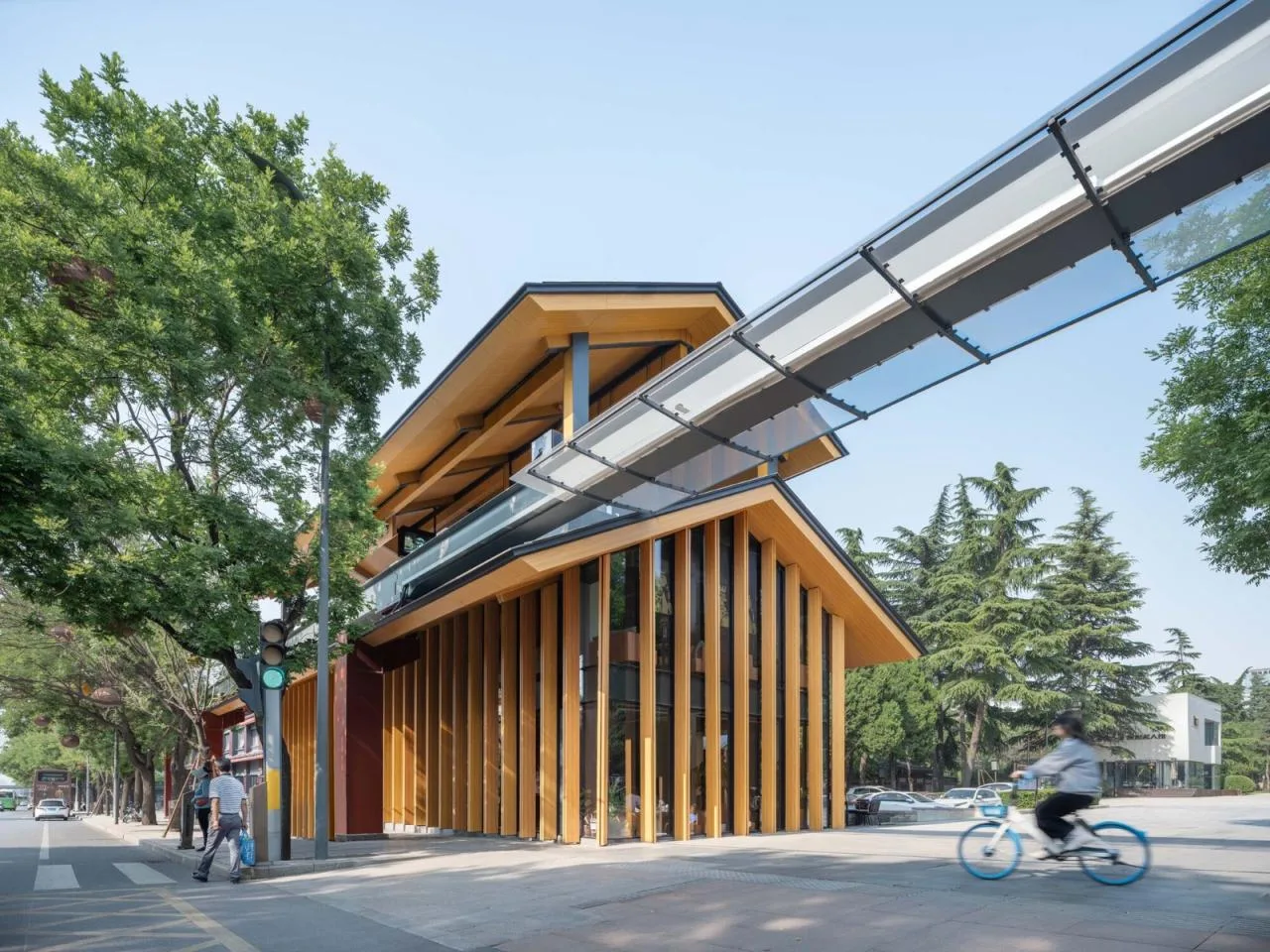 BIM Architecture | Qujiang Tourism Light Rail Station Renovation and Upgrading/Shanghai Bingren Architectural Firm