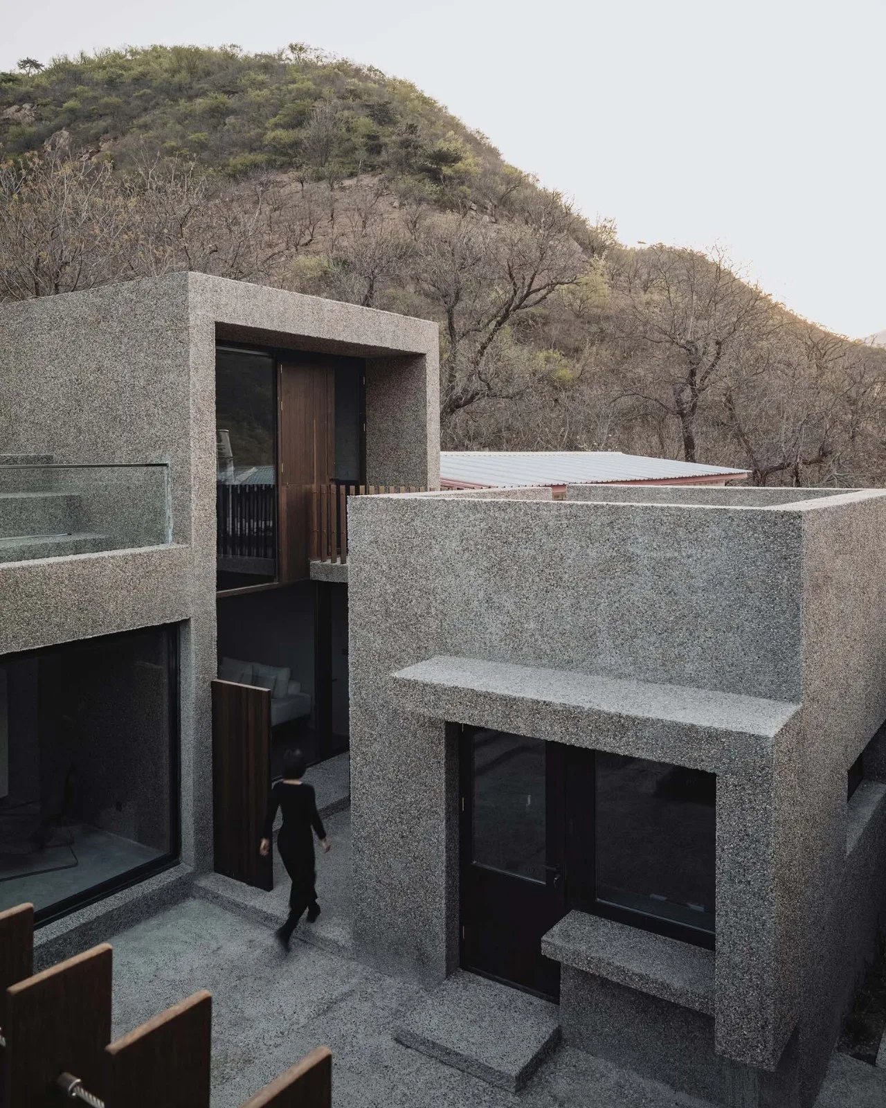 BIM Architecture | A Slow Courtyard in the Mountains: Bridge Under the Great Wall/Narrative Space Architecture Firm