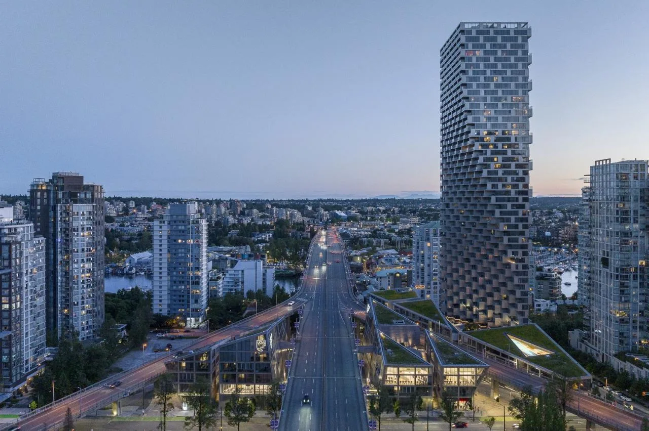 BIM Architecture | Two new works by BIG: Vancouver House and Thales Building, Gravity and weightlessness skyscraper
