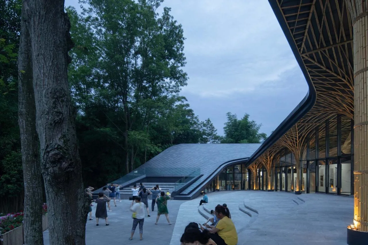 BIM Architecture | Qionglai Bamboo Museum/UNO Architects