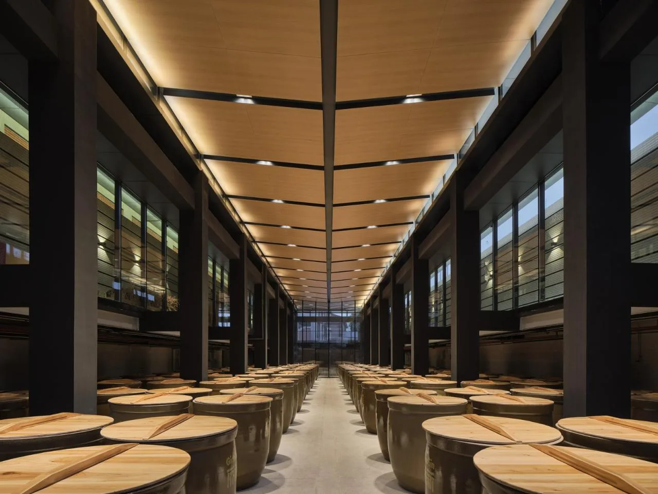 BIM Architecture | Yongchun Qiaoxin Red Vinegar Sightseeing Factory/Boyue Architectural Design