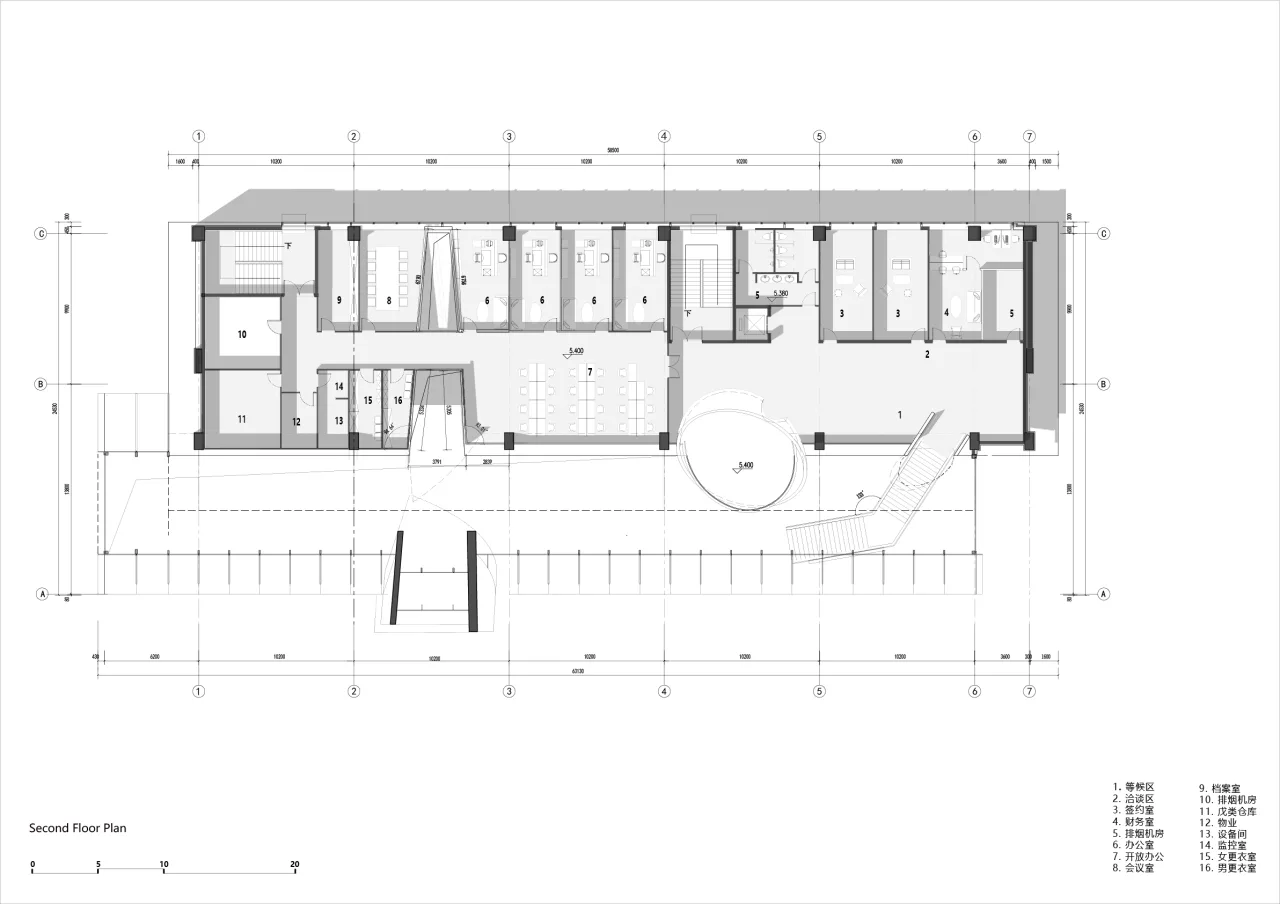 BIM Architecture | Chongwen Langyue Exhibition Center in Jinghe New City, Xi'an/AOE Construction Team