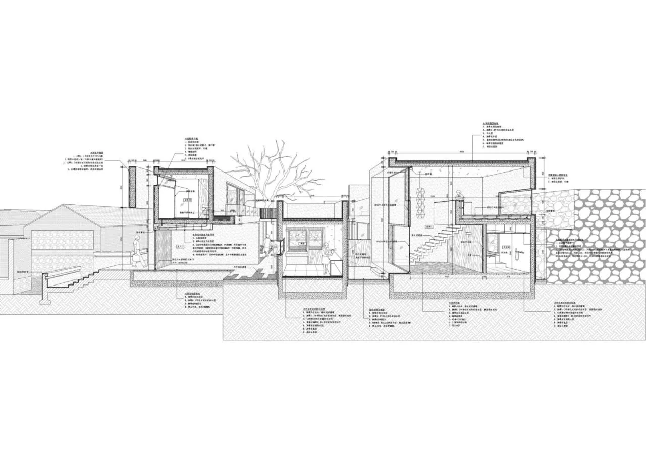 BIM Architecture | A Slow Courtyard in the Mountains: Bridge Under the Great Wall/Narrative Space Architecture Firm