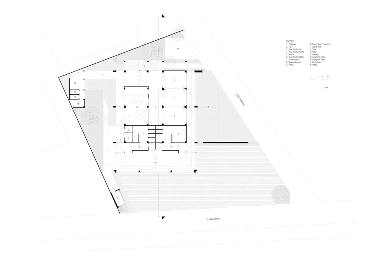 BIM Architecture | Passive Design, Jami'Al-Hurriyah Mosque/AGo Architects