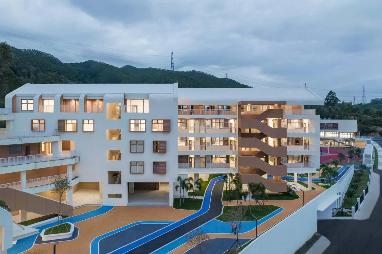 BIM Architecture | Huiyang Shatian Town Second Primary School/Motai Architecture+Boyi Architecture