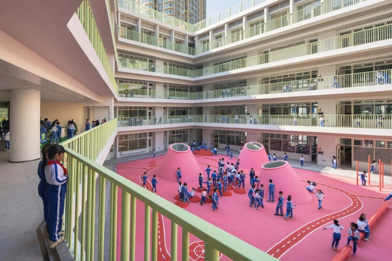 BIM Architecture | Shenzhen Futian Xinsha Primary School/Building 11