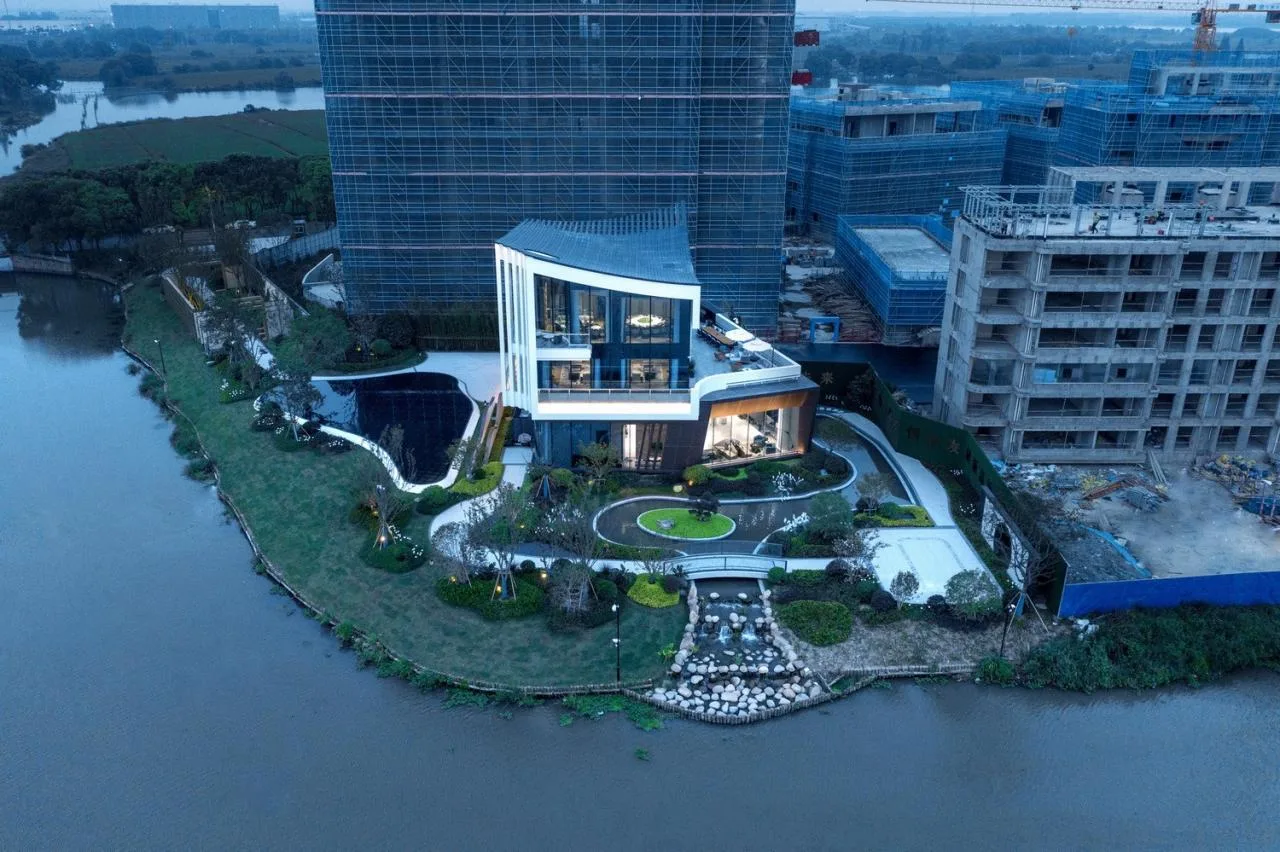 BIM Architecture | Yangtze River Delta Science and Technology Dahuangxin Research Institute: Creating a Jiangnan Water Town style Characteristic Industrial Park/Sanyi Architecture at the 'Origin' of the Yangtze River Delta