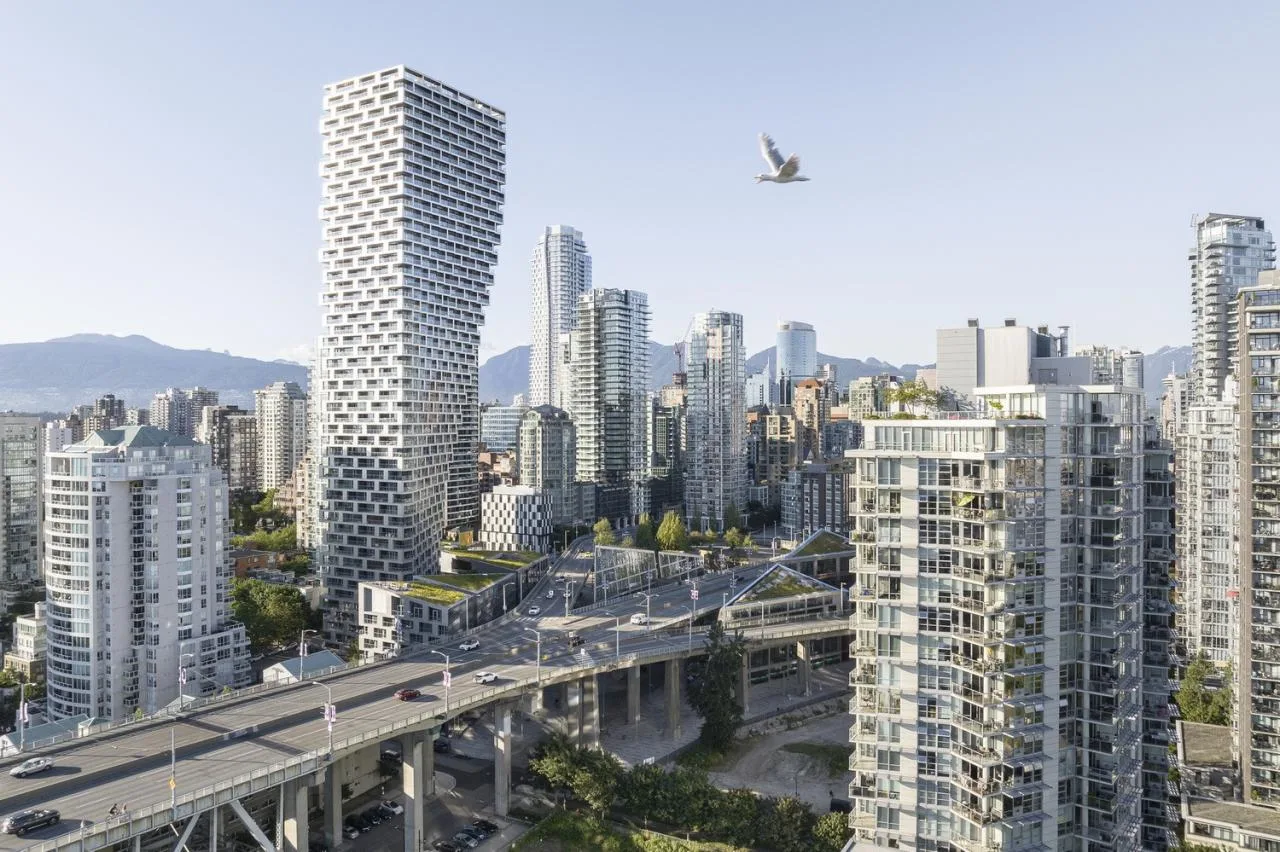 BIM Architecture | Two new works by BIG: Vancouver House and Thales Building, Gravity and weightlessness skyscraper