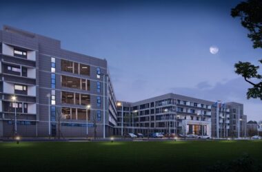BIM Architecture: Changjiang Art Engineering Vocational College Teaching and Training Building by Hubei Jianyifeng Engineering Design Co.-BIM WORLD