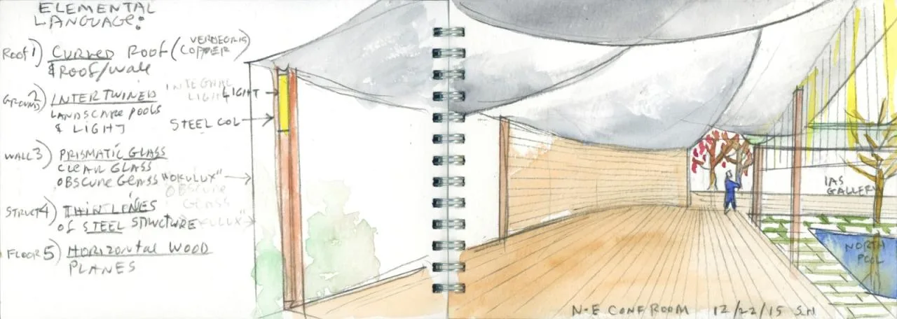 BIM Architecture | Rubinstein Public Activity Room at Princeton Institute for Advanced Study/Steven Hall Architects