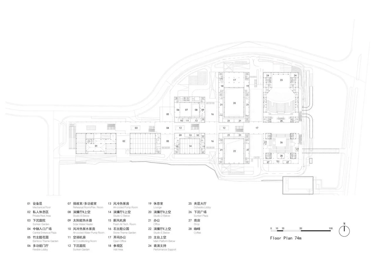 BIM Architecture | Hunan Radio and Television Program Production Base/HPP Architecture Firm