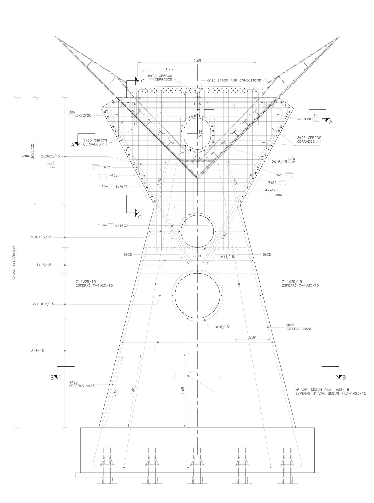 BIM Architecture | Floating Pedestrian Bridge, Onda Atl á ntica Bridge/Onda Arquitectura