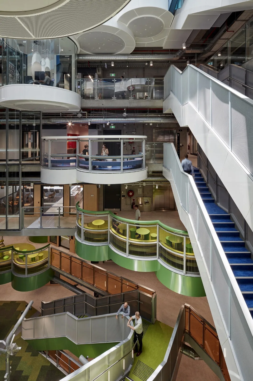 BIM Architecture | Andrew N. Liveris, School of Chemical Engineering, University of Queensland, 'Circle' Public Space/Lyons+m3architecture