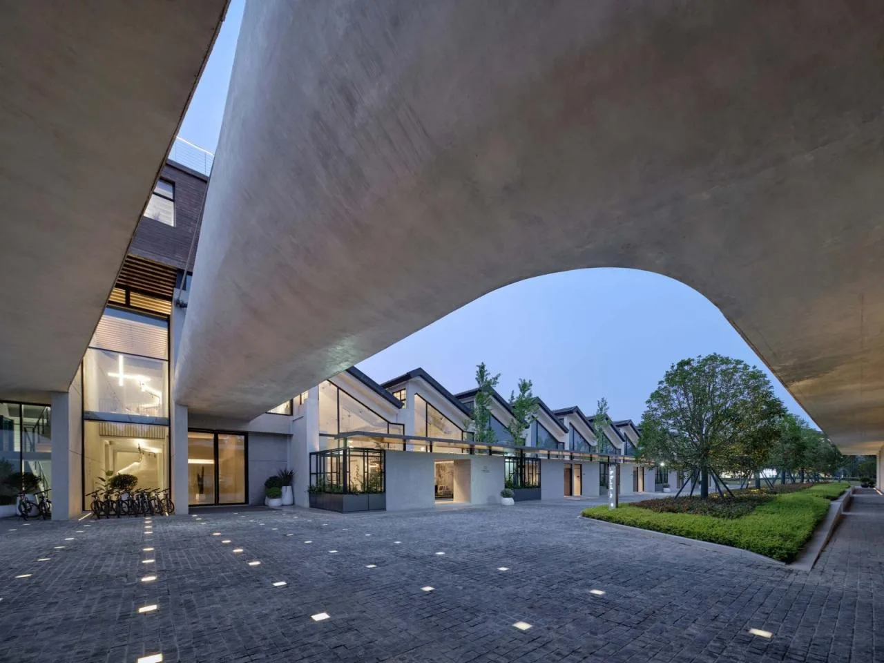BIM Architecture | Guangming Dongtanyuan (formerly Qianshao Weaving Factory renovation) - Guest Room Area/Tongji Original Design Studio