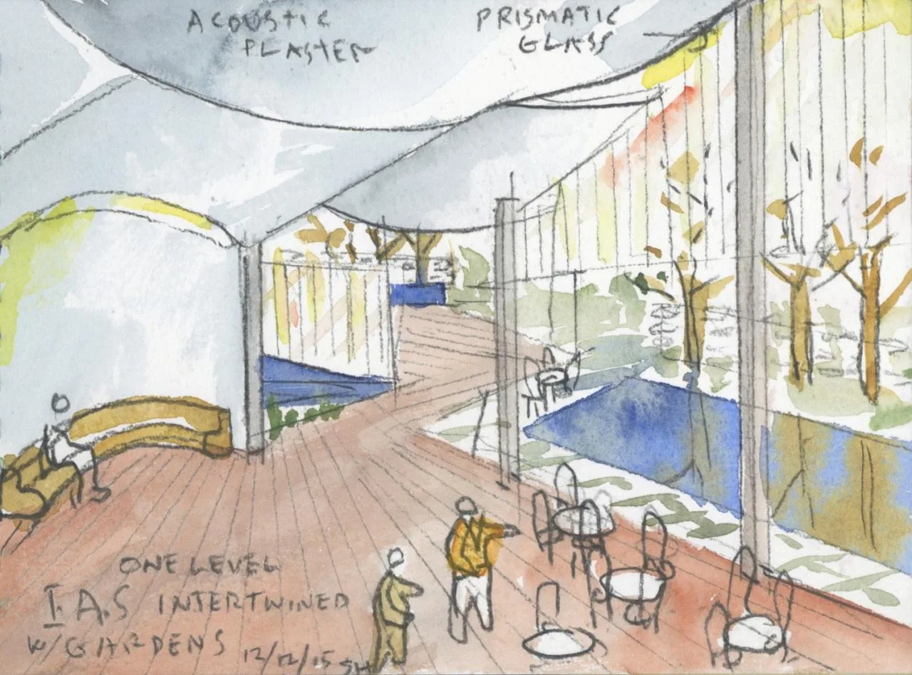 BIM Architecture | Rubinstein Public Activity Room at Princeton Institute for Advanced Study/Steven Hall Architects