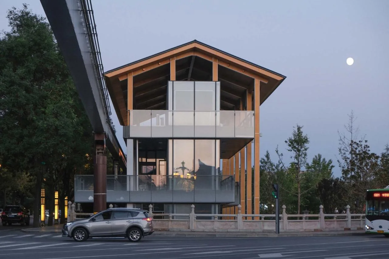 BIM Architecture | Qujiang Tourism Light Rail Station Renovation and Upgrading/Shanghai Bingren Architectural Firm