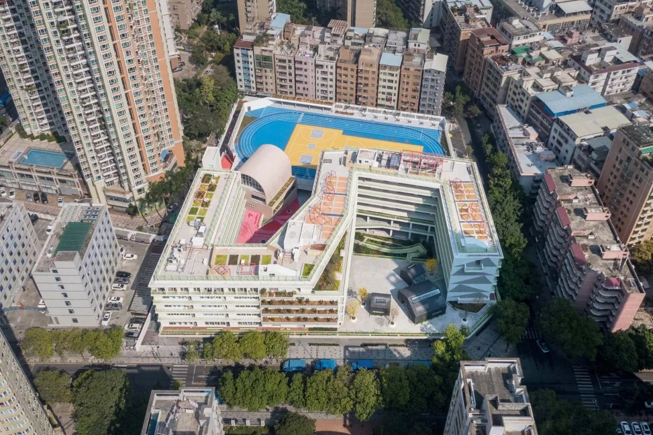 BIM Architecture | Shenzhen Futian Xinsha Primary School/Building 11