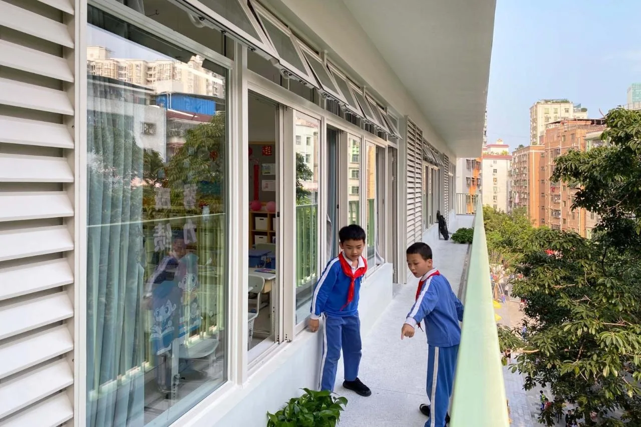 BIM Architecture | Shenzhen Futian Xinsha Primary School/Building 11
