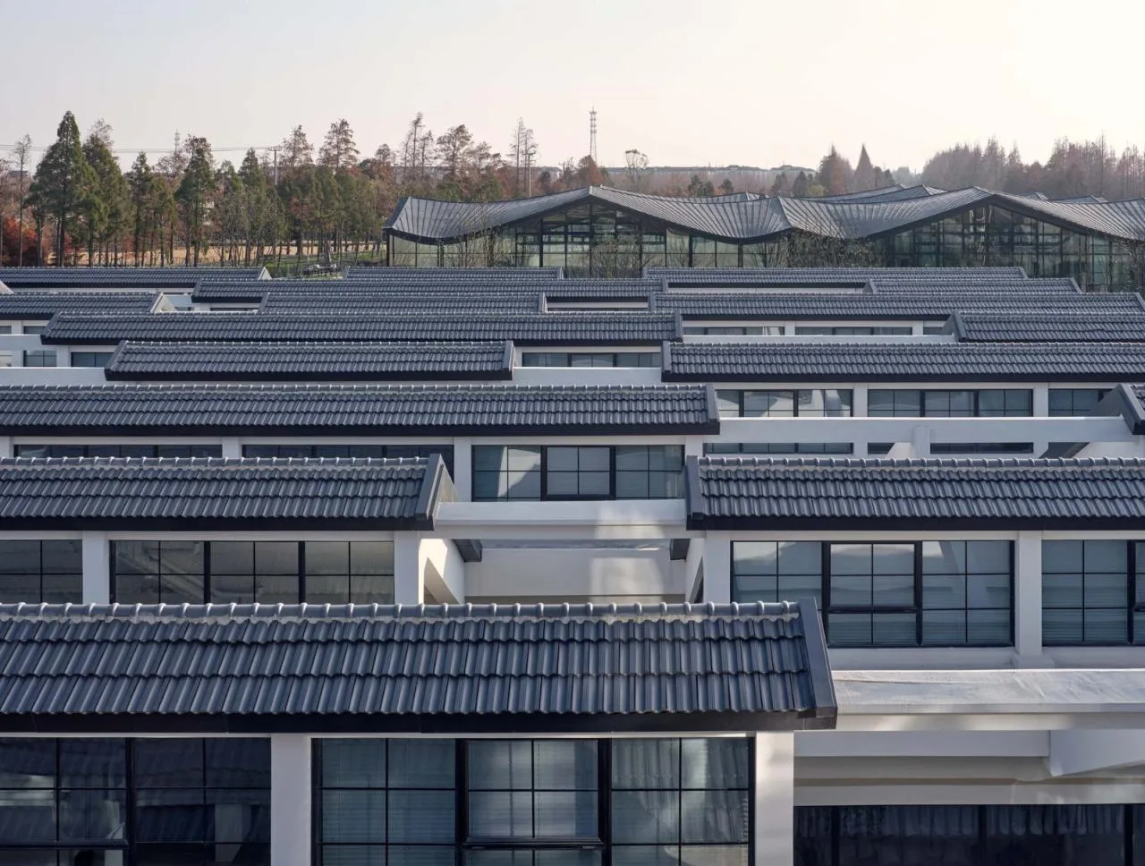 BIM Architecture | Guangming Dongtanyuan (formerly Qianshao Weaving Factory renovation) - Guest Room Area/Tongji Original Design Studio