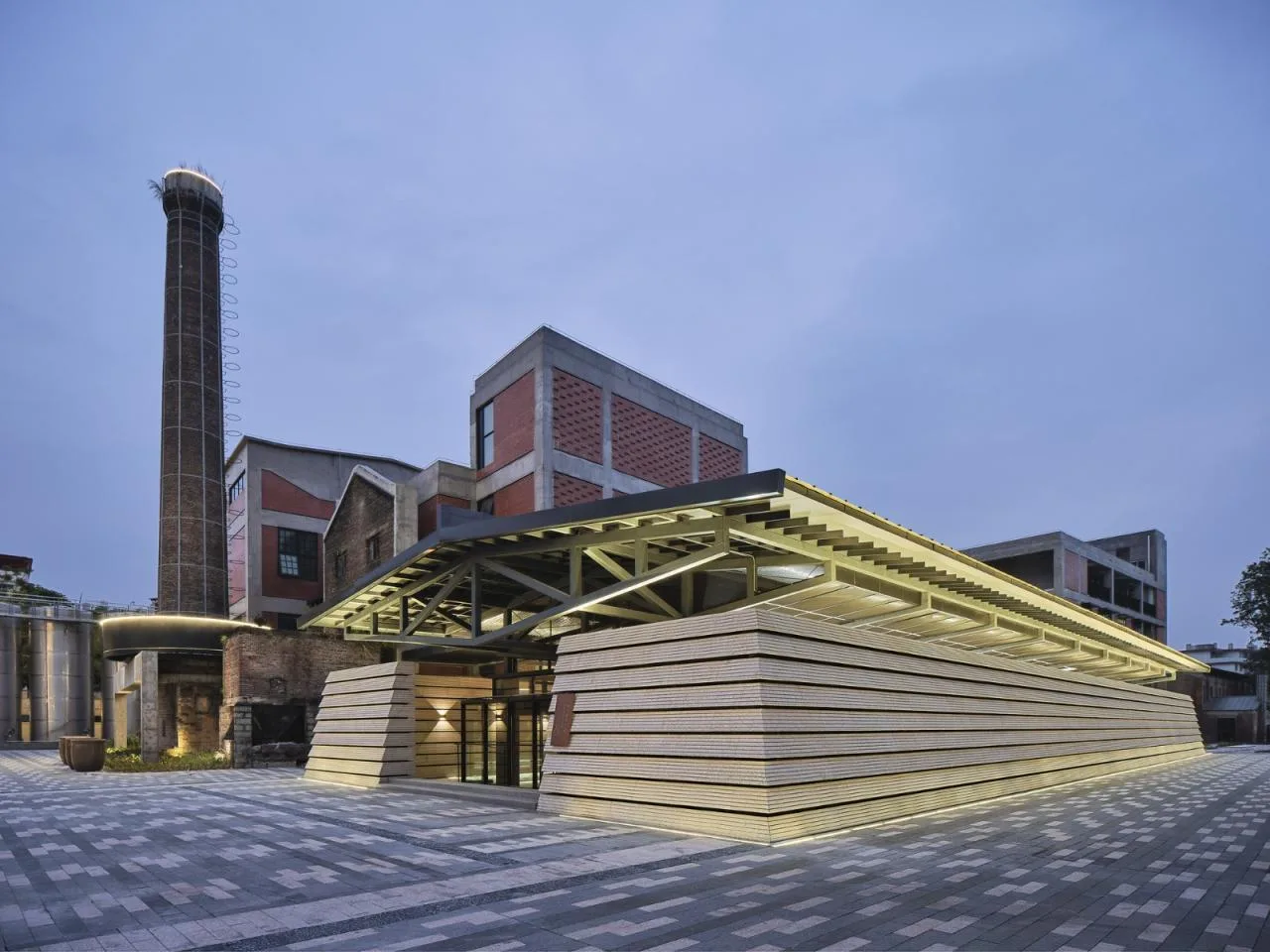 BIM Architecture | Yongchun Qiaoxin Red Vinegar Sightseeing Factory/Boyue Architectural Design