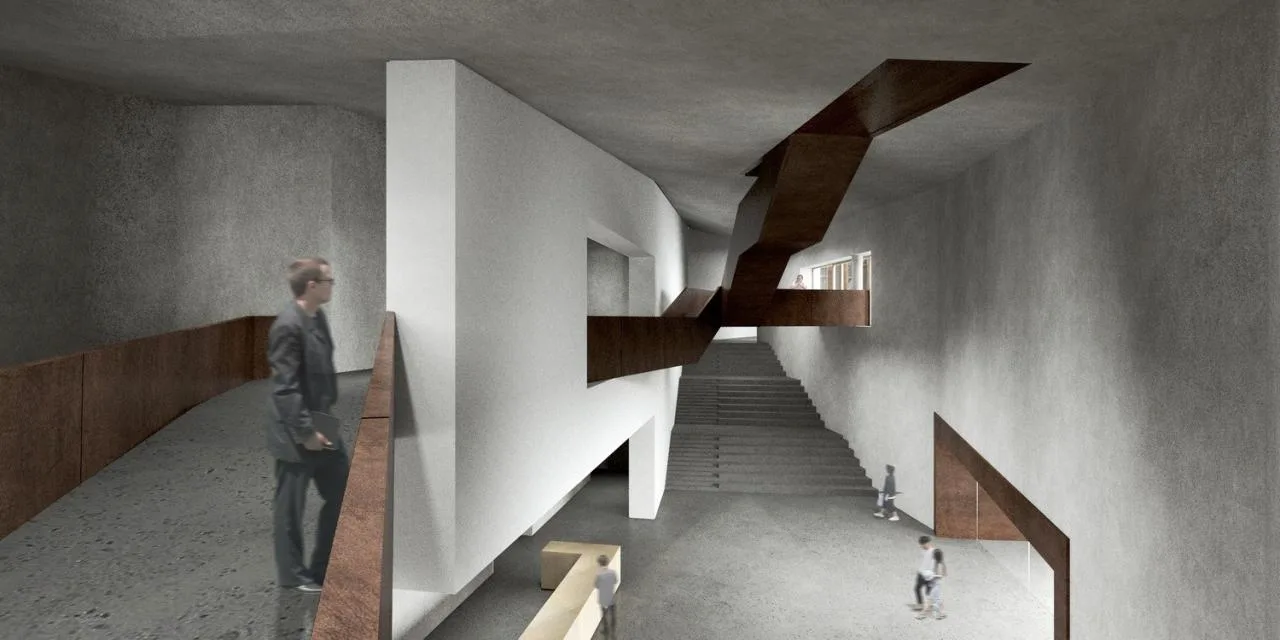 BIM Architecture | Zhejiang Lishui Guyan Painting Town Art Center Breaks Ground/Meng Fanhao line+Architecture Firm