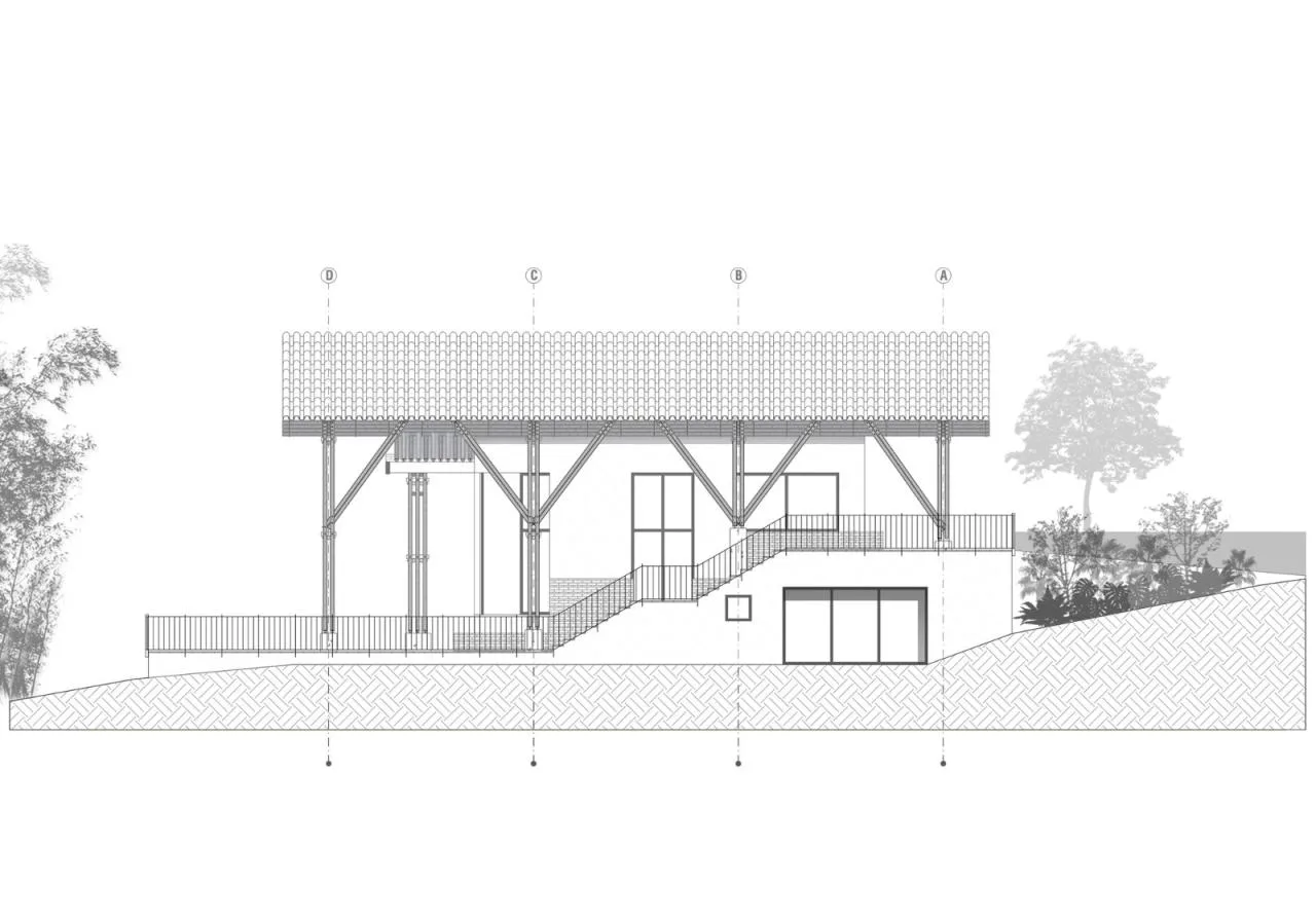 BIM Architecture | Surrounding Bamboo Grove, Milguaduas Residential/Ritmo Arquitectos