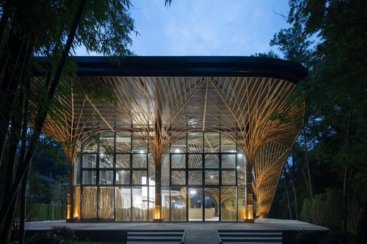 BIM Architecture | Qionglai Bamboo Museum/UNO Architects