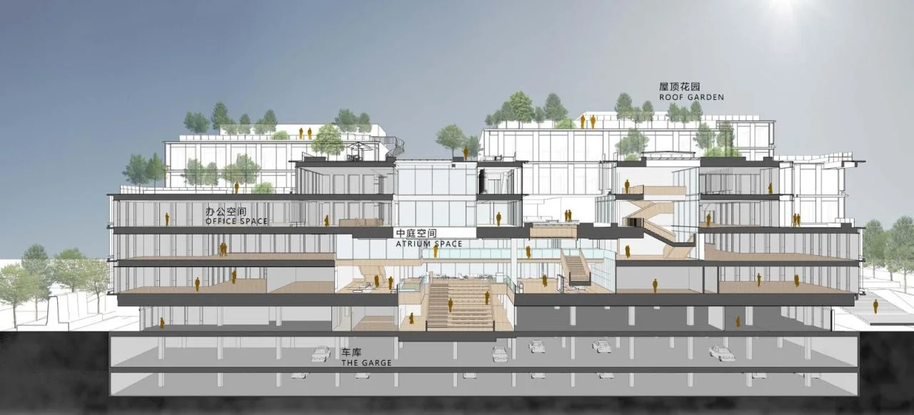BIM Architecture | China Construction Binhu Design Headquarters/China Southwest Architectural Design and Research Institute