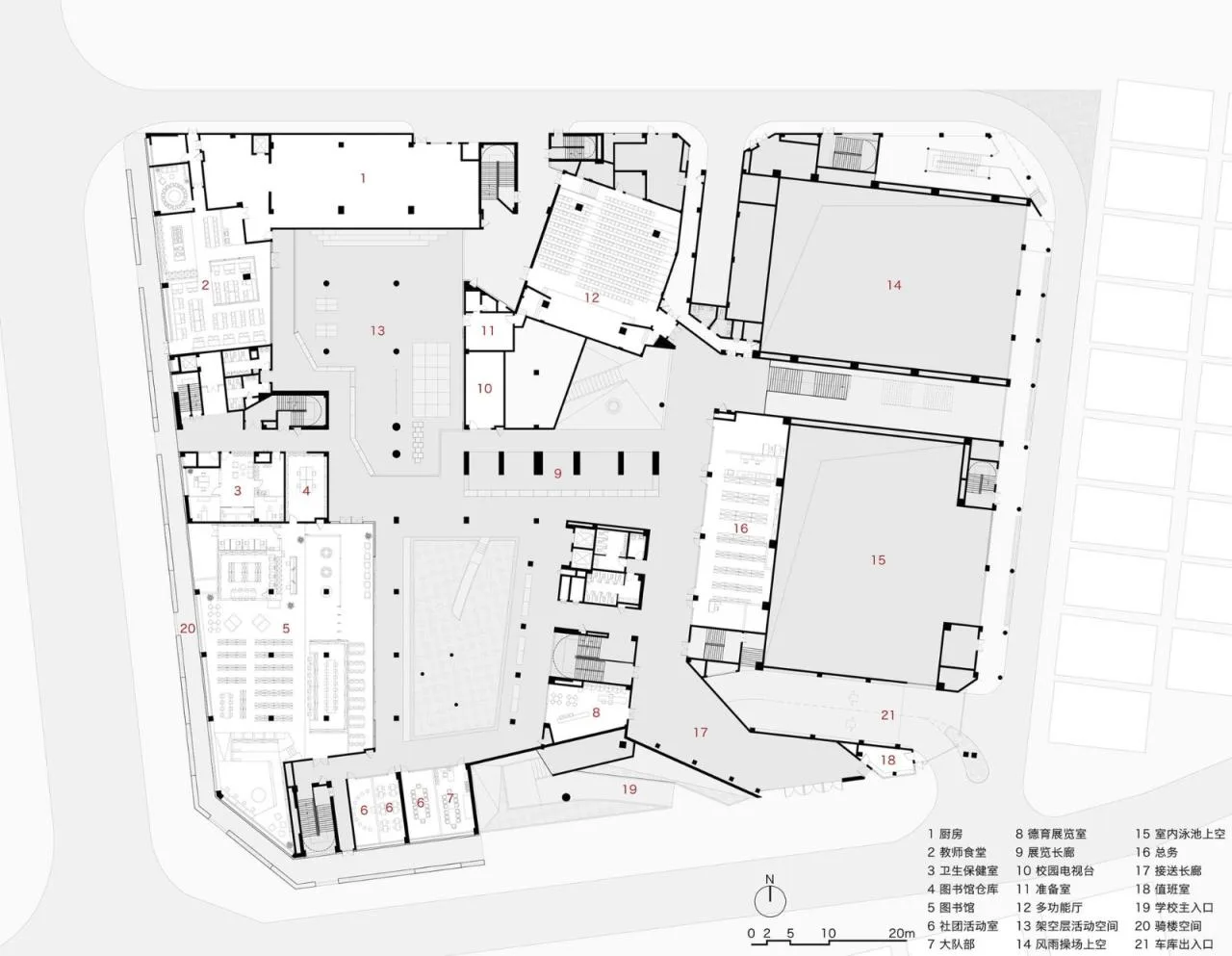 BIM Architecture | Shenzhen Futian Xinsha Primary School/Building 11