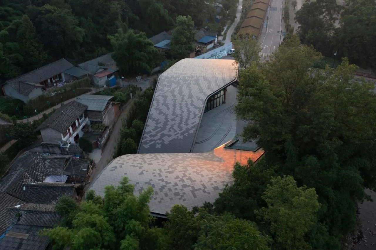 BIM Architecture | Qionglai Bamboo Museum/UNO Architects