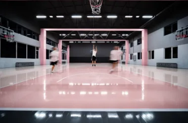 BIM Architecture: Girl's Heart Basketball Hall at Olive Tree Store, Kunming by Pingjie Design-BIM WORLD