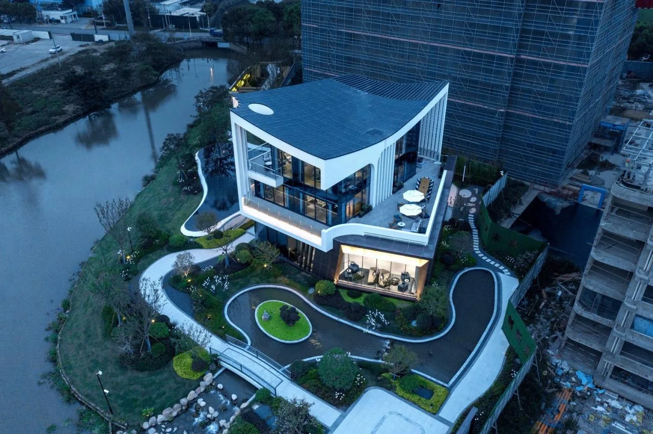 BIM Architecture | Yangtze River Delta Science and Technology Dahuangxin Research Institute: Creating a Jiangnan Water Town style Characteristic Industrial Park/Sanyi Architecture at the 'Origin' of the Yangtze River Delta