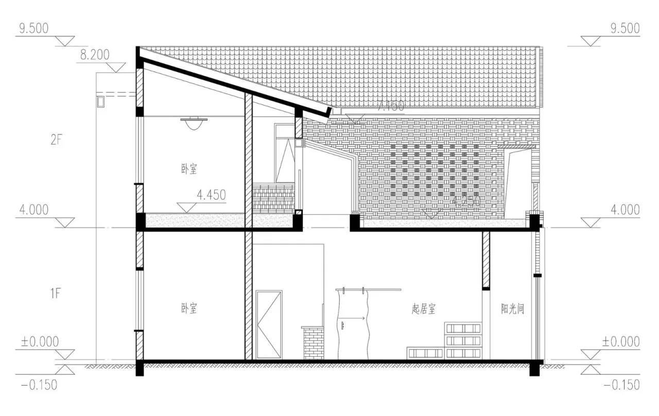 BIM Architecture | Weinan Bayi Village Glass Brick House/Xi'an University of Architecture and Technology Design and Research Institute