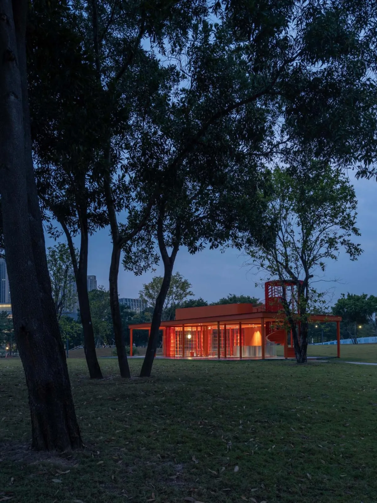 BIM Architecture | Shenzhen Pingshan Central Park Large Lawn Urban Study/Centimeter Manufacturing