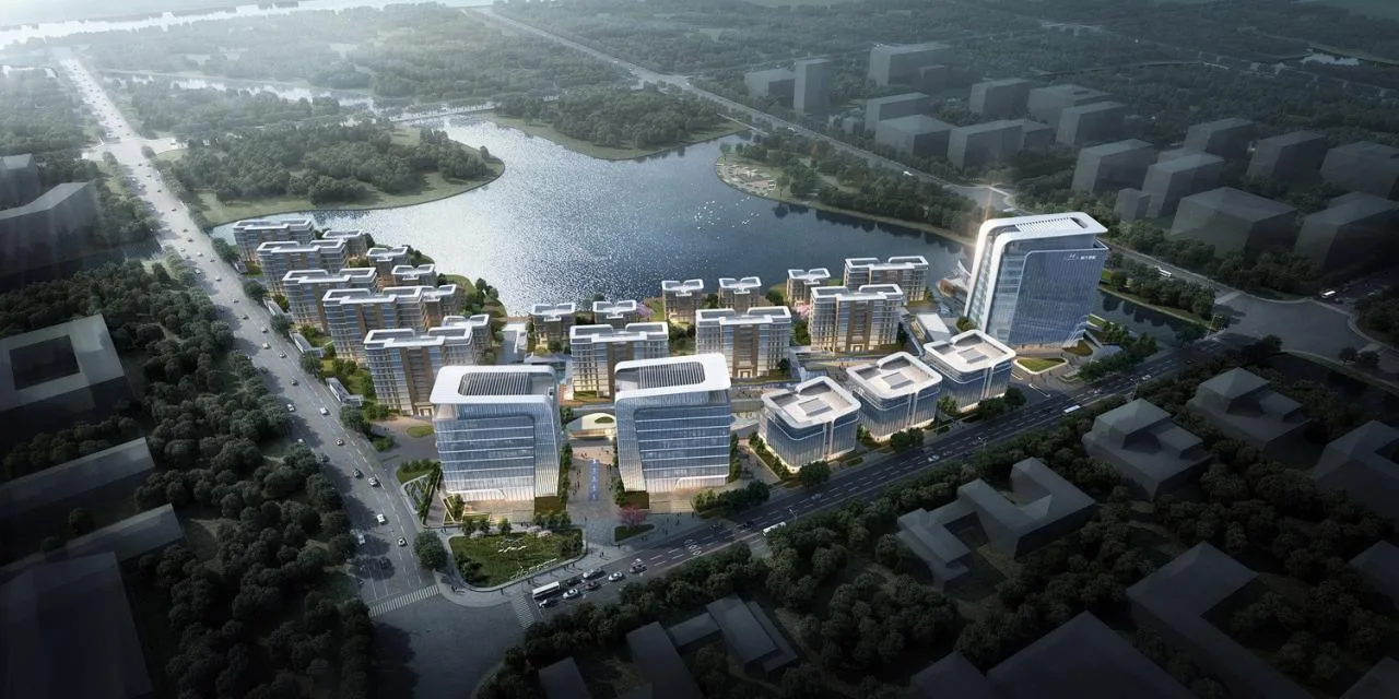 BIM Architecture | Yangtze River Delta Science and Technology Dahuangxin Research Institute: Creating a Jiangnan Water Town style Characteristic Industrial Park/Sanyi Architecture at the 'Origin' of the Yangtze River Delta