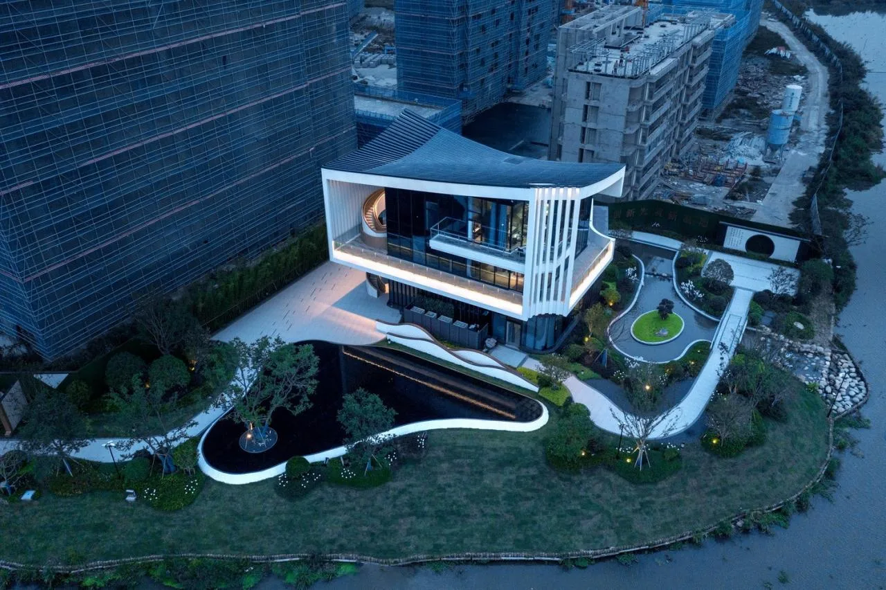 BIM Architecture | Yangtze River Delta Science and Technology Dahuangxin Research Institute: Creating a Jiangnan Water Town style Characteristic Industrial Park/Sanyi Architecture at the 'Origin' of the Yangtze River Delta
