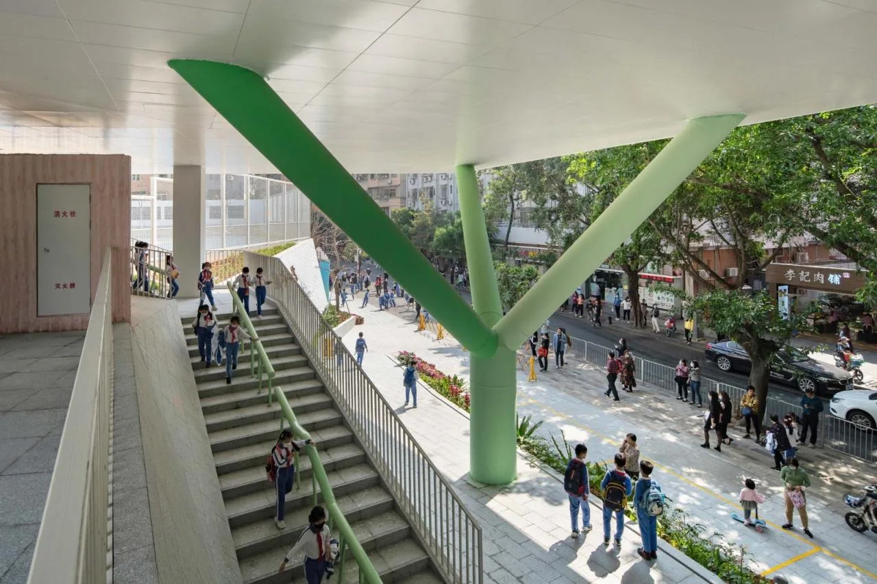 BIM Architecture | Shenzhen Futian Xinsha Primary School/Building 11