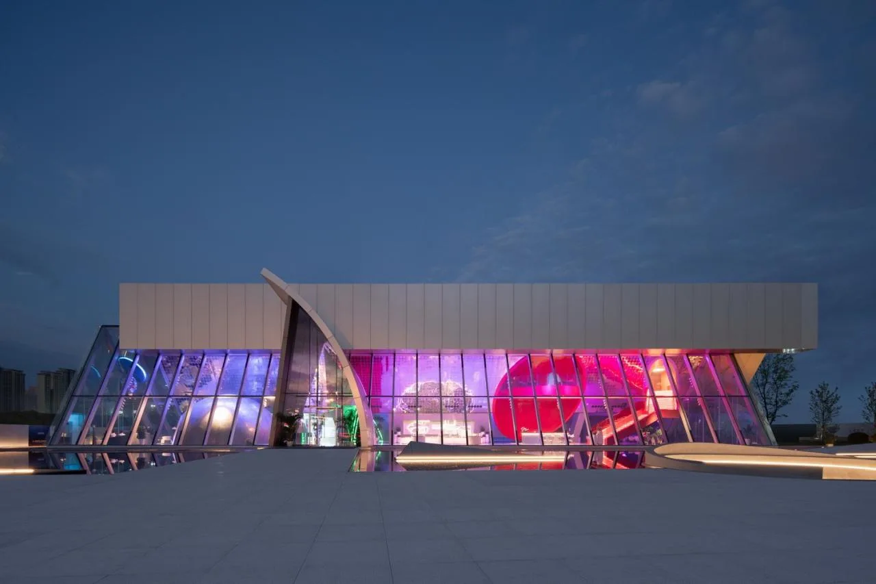 BIM Architecture | Chongwen Langyue Exhibition Center in Jinghe New City, Xi'an/AOE Construction Team