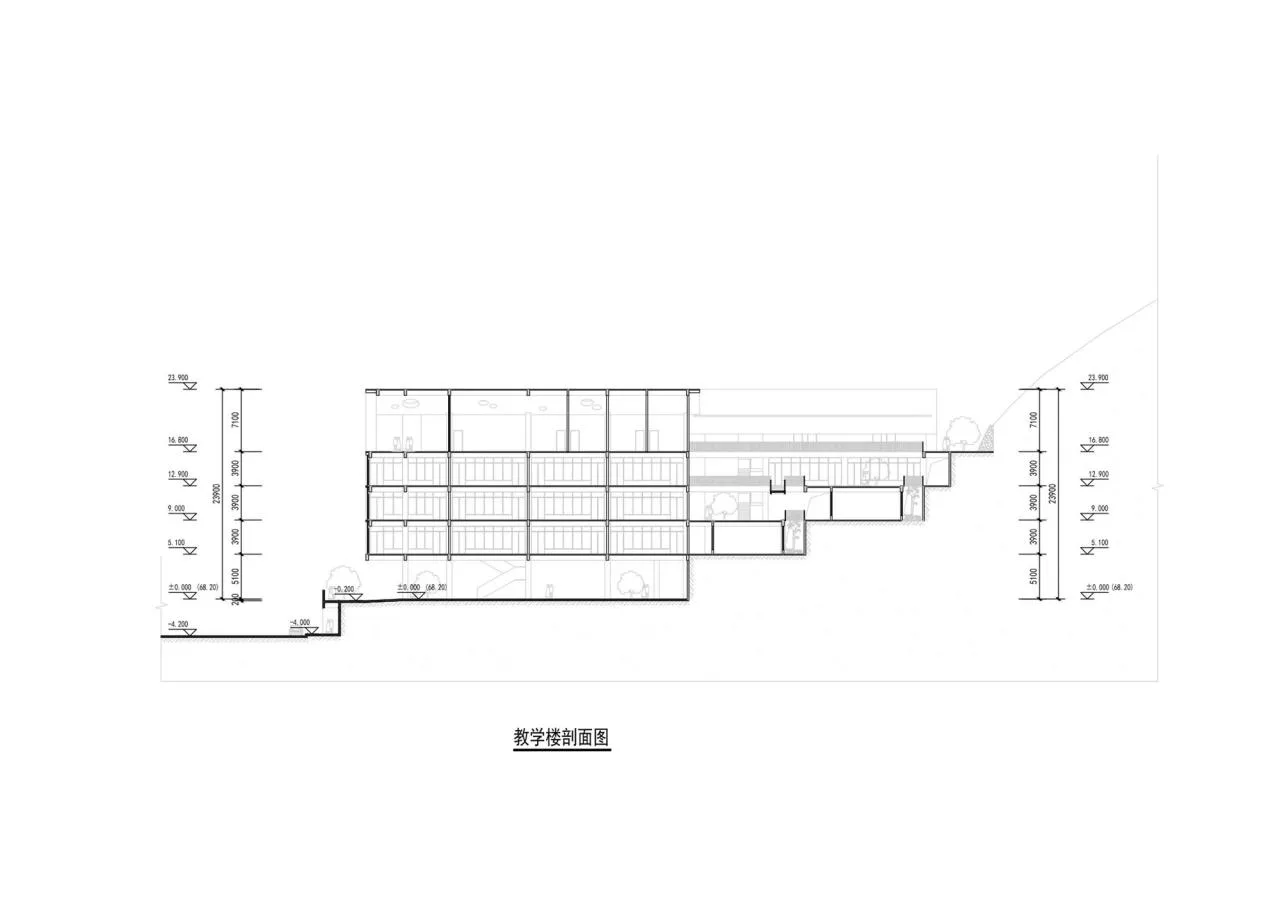 BIM Architecture | Huiyang Shatian Town Second Primary School/Motai Architecture+Boyi Architecture