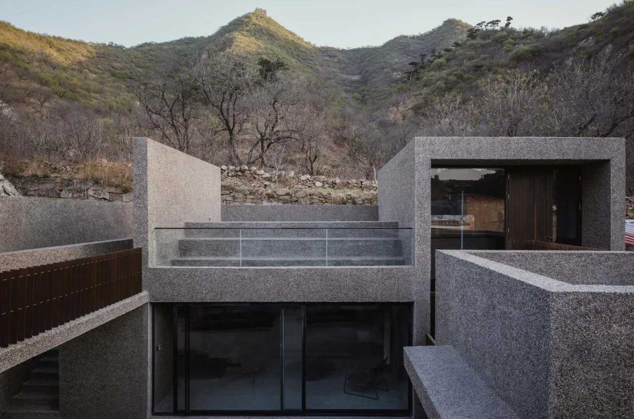BIM Architecture | A Slow Courtyard in the Mountains: Bridge Under the Great Wall/Narrative Space Architecture Firm