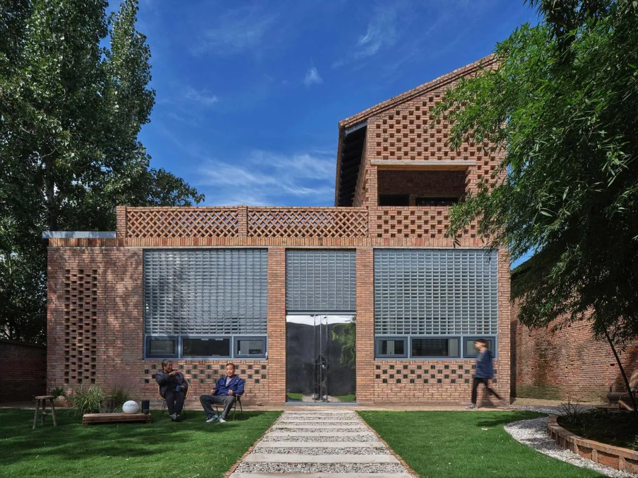 BIM Architecture | Weinan Bayi Village Glass Brick House/Xi'an University of Architecture and Technology Design and Research Institute