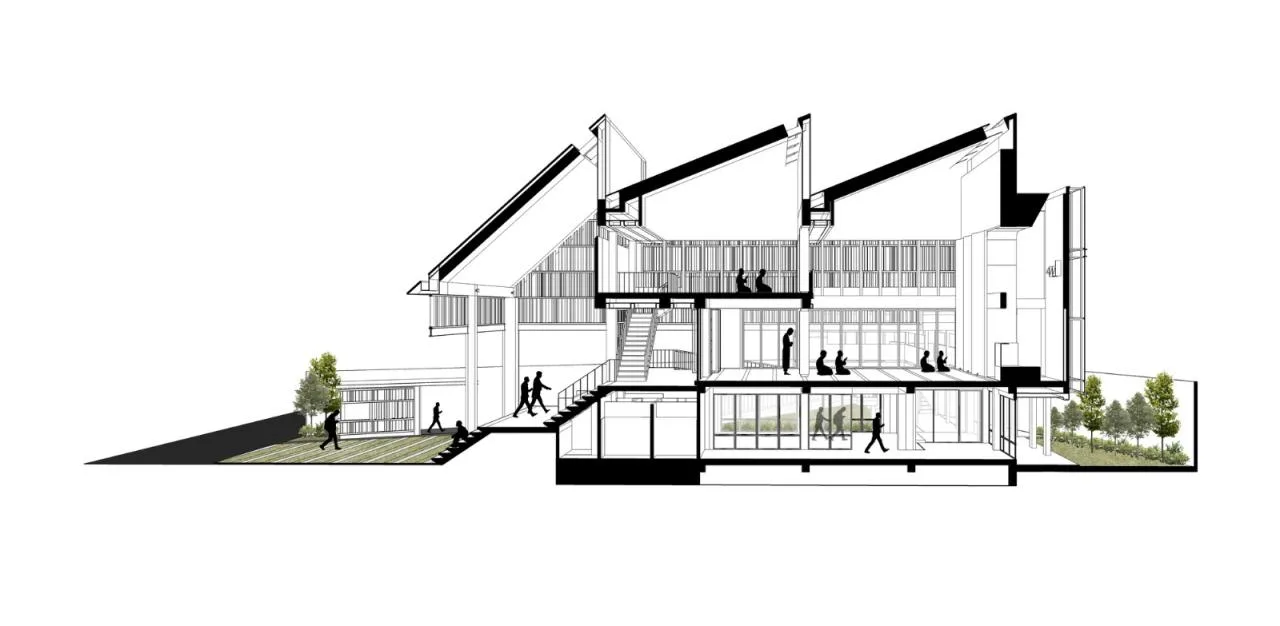 BIM Architecture | Passive Design, Jami'Al-Hurriyah Mosque/AGo Architects