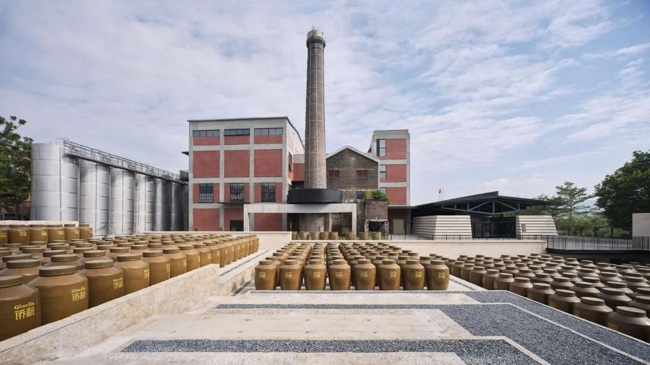 BIM Architecture | Yongchun Qiaoxin Red Vinegar Sightseeing Factory/Boyue Architectural Design