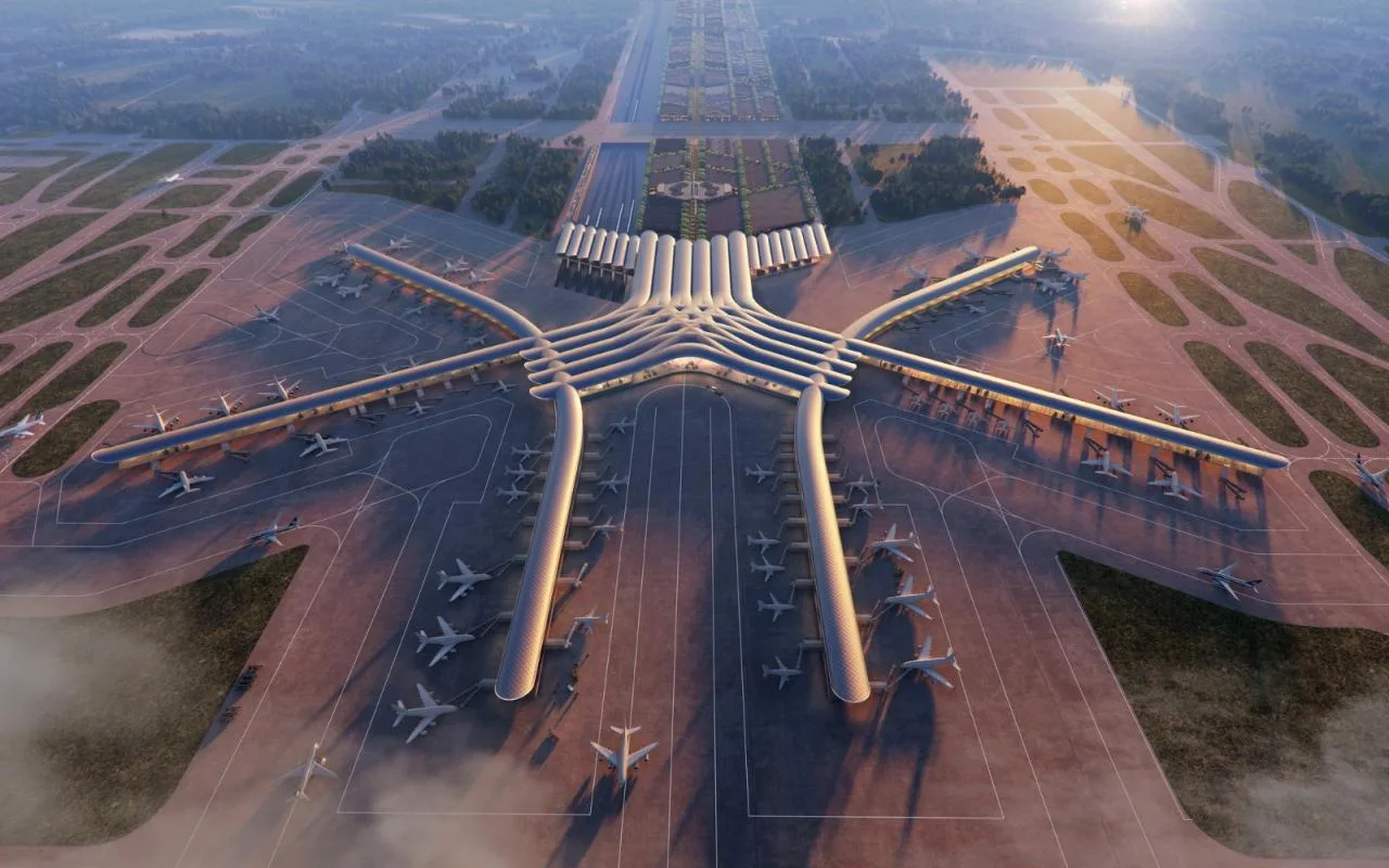 BIM Architecture | Poland CPK Airport Competition: Weaving Design/Foster+Partners wins