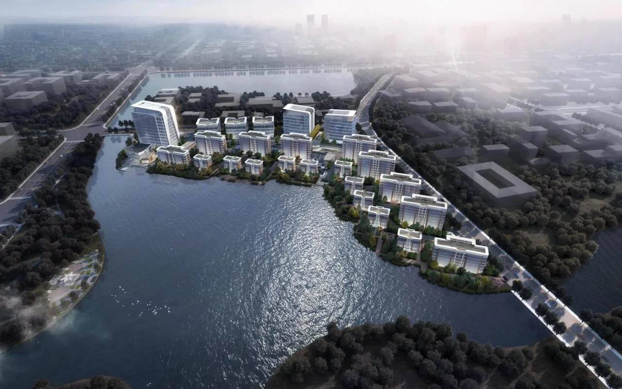 BIM Architecture | Yangtze River Delta Science and Technology Dahuangxin Research Institute: Creating a Jiangnan Water Town style Characteristic Industrial Park/Sanyi Architecture at the 'Origin' of the Yangtze River Delta