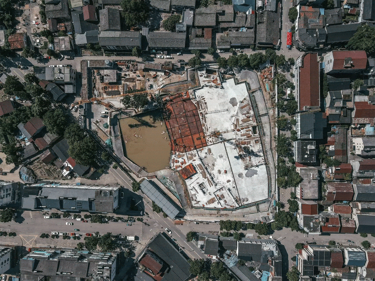 BIM Architecture | Zhejiang Lishui Guyan Painting Town Art Center Breaks Ground/Meng Fanhao line+Architecture Firm