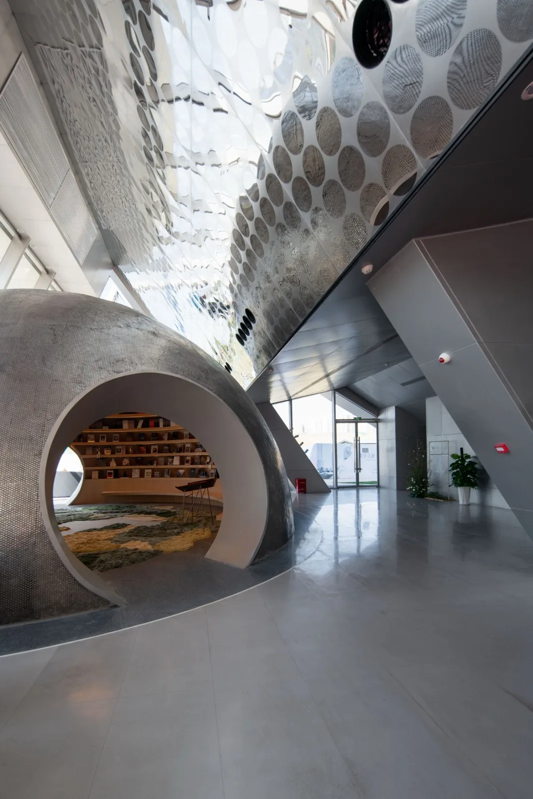 BIM Architecture | Chongwen Langyue Exhibition Center in Jinghe New City, Xi'an/AOE Construction Team
