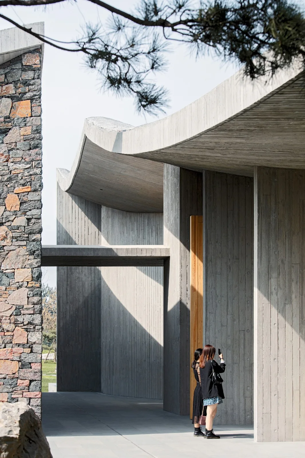 BIM Architecture | Zibo Overseas Chinese Town Art Center/Zhu Pei Architectural Design Firm