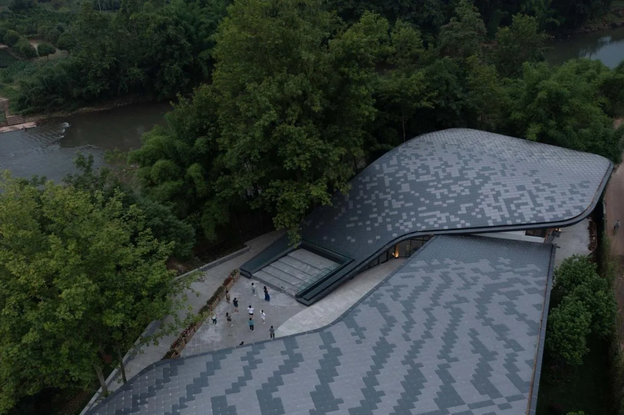 BIM Architecture | Qionglai Bamboo Museum/UNO Architects